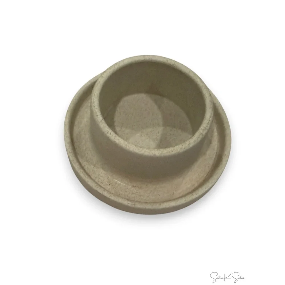 Stoneware Pillar Candleholders Natural Sand - Hearth & Hand Magnolia, Target